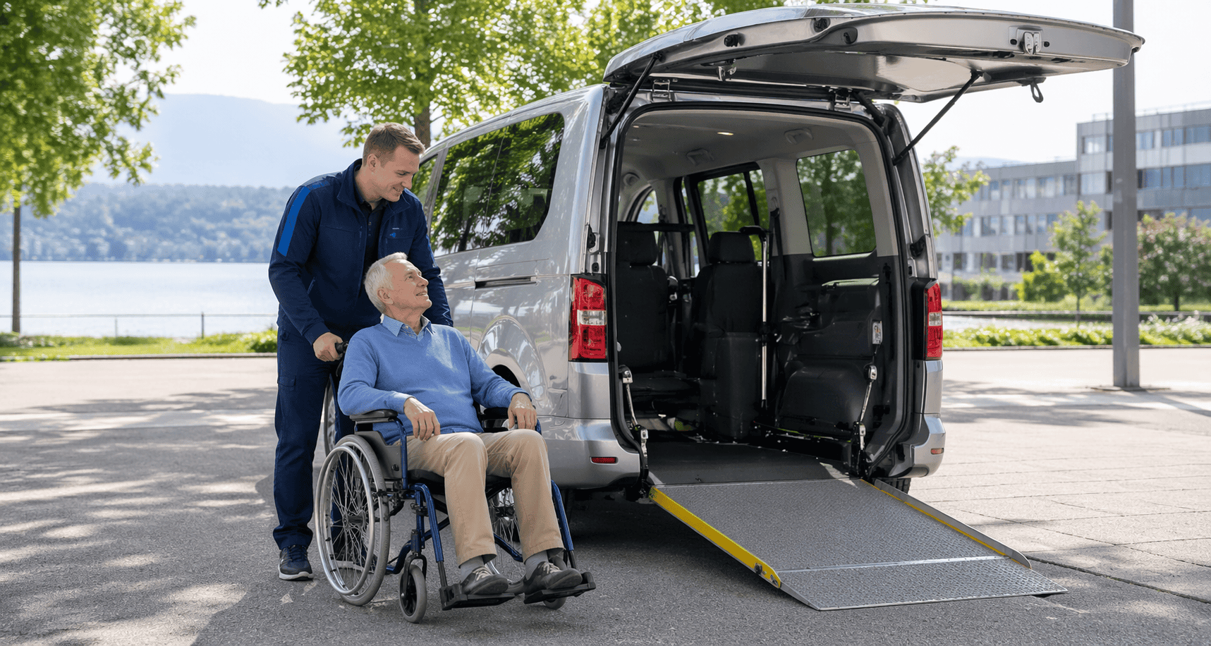 Nos services de transport PMR à Neuchâtel